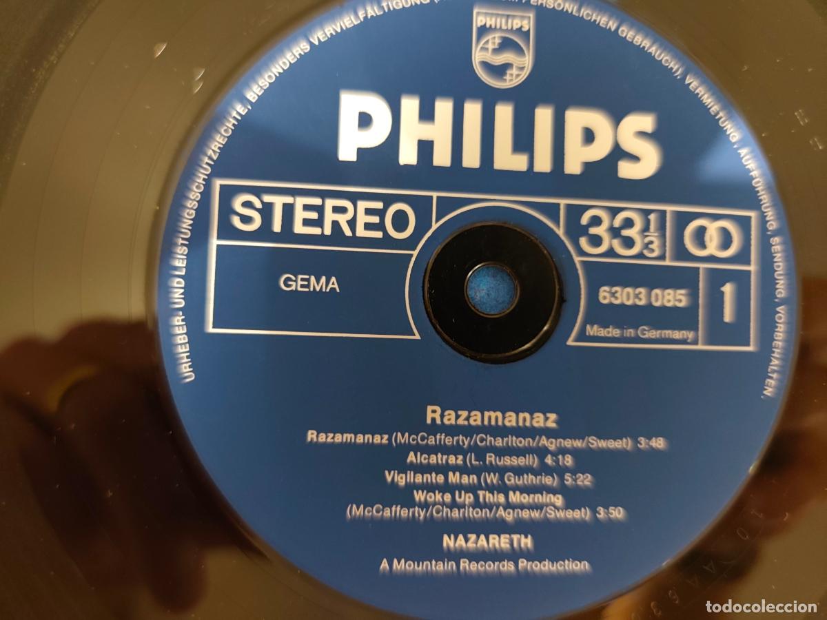 Discos de vinilo: Nazareth &ndash; Razamanaz- LP disco vinilo - Foto 3