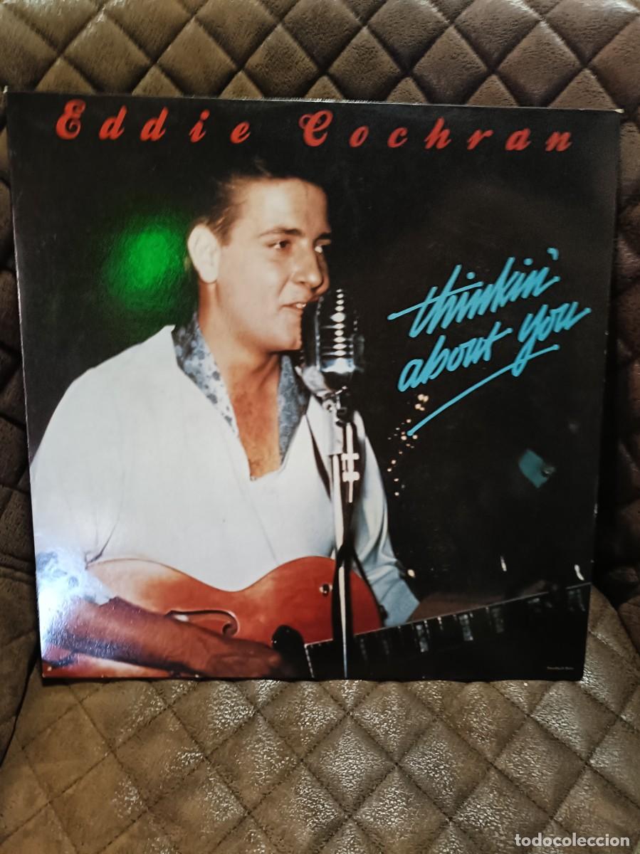 Discos de vinilo: EDDIE COCHRAN. THINKIN' ABOUT YOU. LP EDICI&Oacute;N INGLESA. 1989