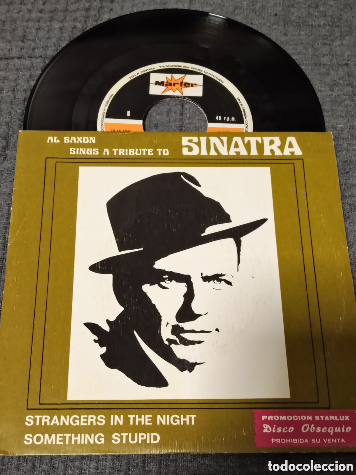 Discos de vinilo: &rdquo;Al Saxon Sings a Tribute to Sinatra