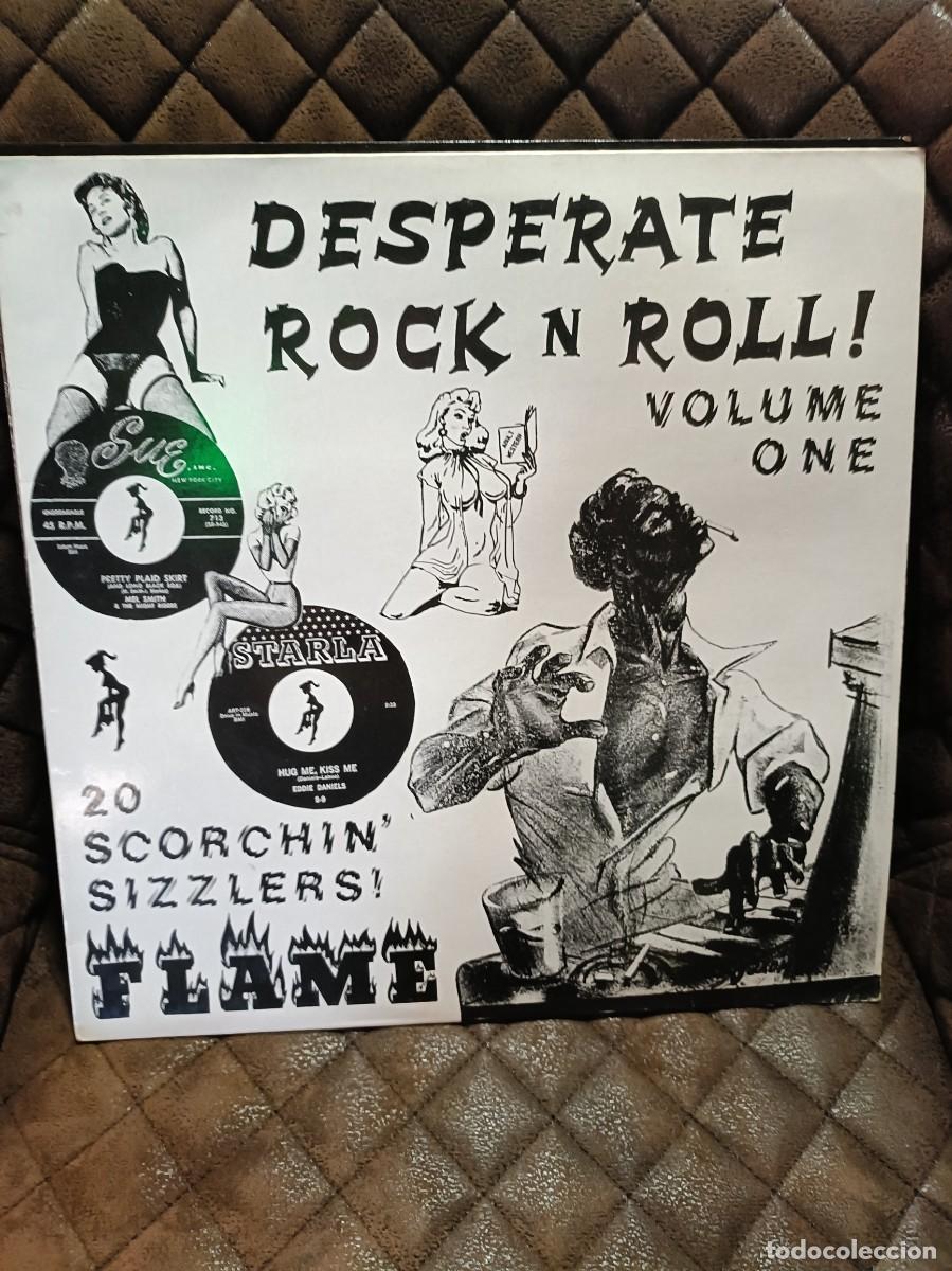 Discos de vinilo: DESPERATE ROCK ' N ' ROLL Vol. 7 FLAME LP VINILO