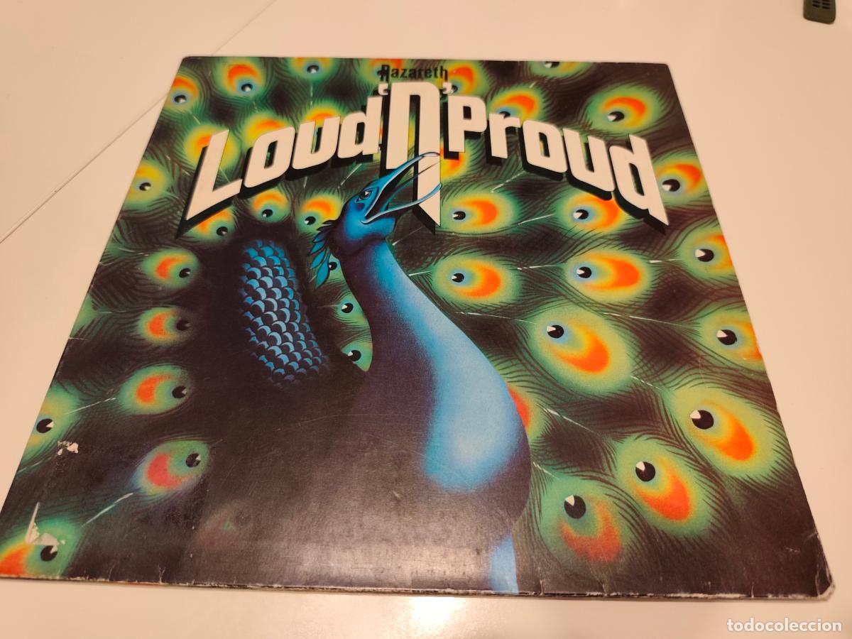 Discos de vinilo: Nazareth &ndash; Loud'N'Proud- (1973) LP disco vinilo