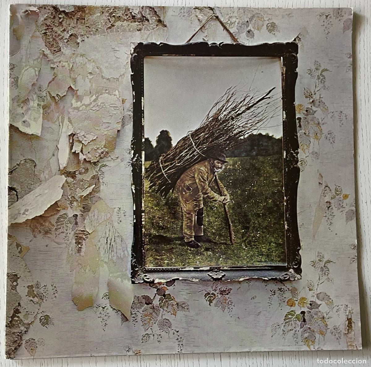 Discos de vinilo: LED ZEPPELIN - VOL IV (VINILO LP 12&rdquo; GATEFOLD ATLANTIC 1982 CON FUNDA INTERIOR REEDICION ESPA&Ntilde;A
