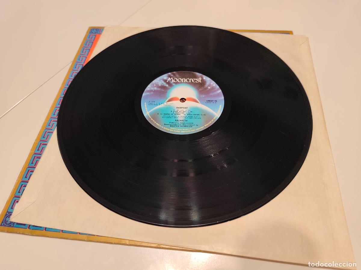 Discos de vinilo: Nazareth &ndash; Rampant- (1974) LP disco vinilo - Foto 4