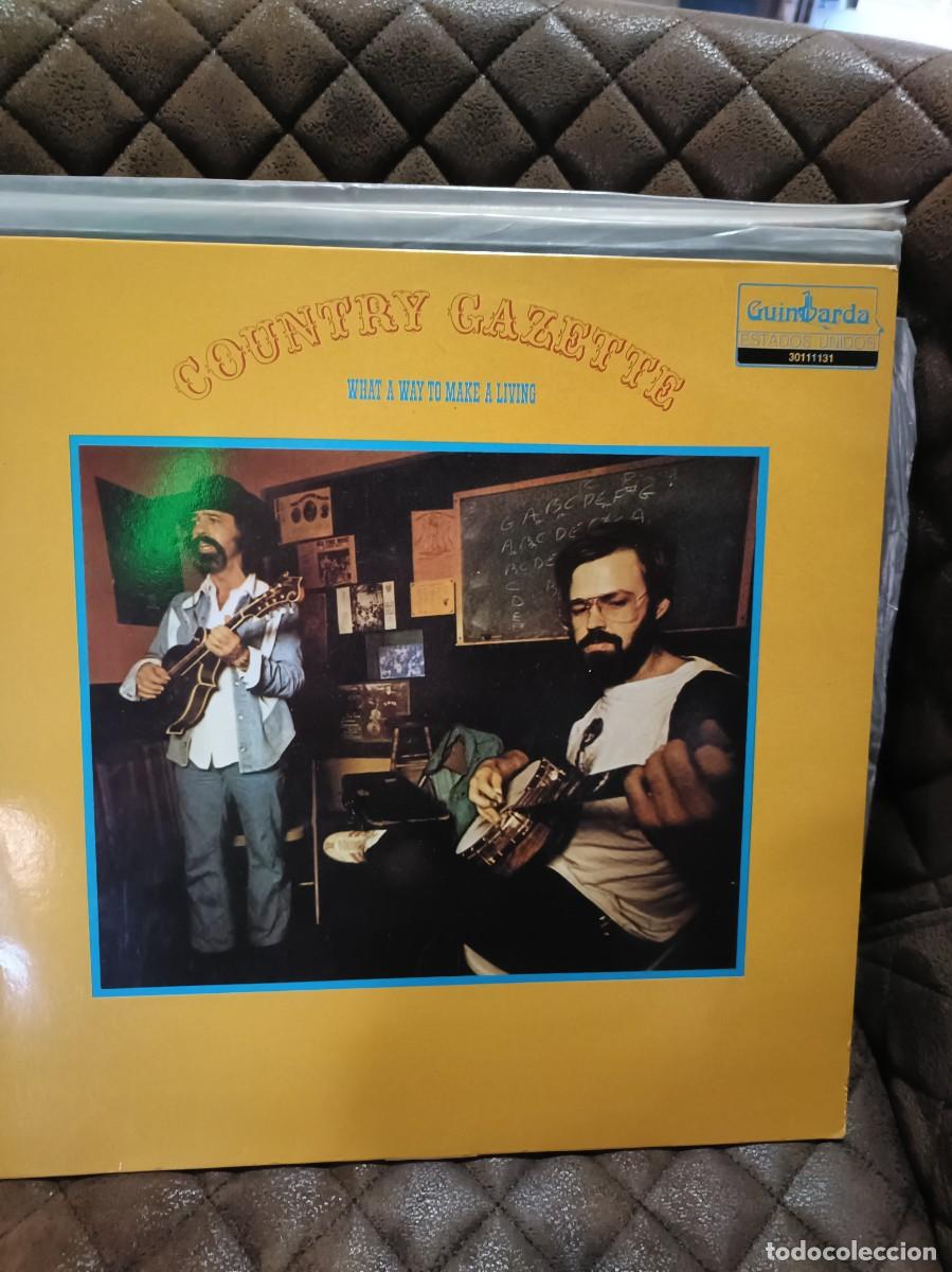 Discos de vinilo: COUNTRY GAZETTE - WHAT A WAY TO MAKE A LIVING LP VINILO