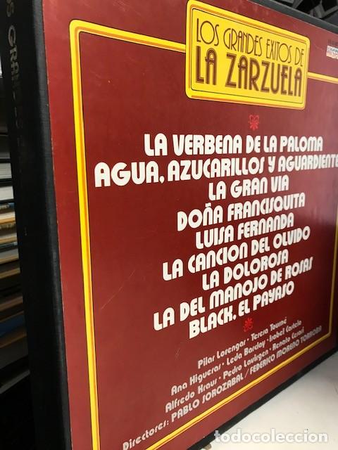 Discos de vinilo: Los Grandes &Eacute;xitos de la Zarzuela &Aacute;lbum 1- 6 vinilos- Hispavox