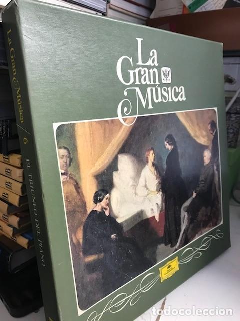 Discos de vinilo: La Gran M&uacute;sica - El triunfo del piano- De Chopin a Liszt -Deutsche Grammophon-