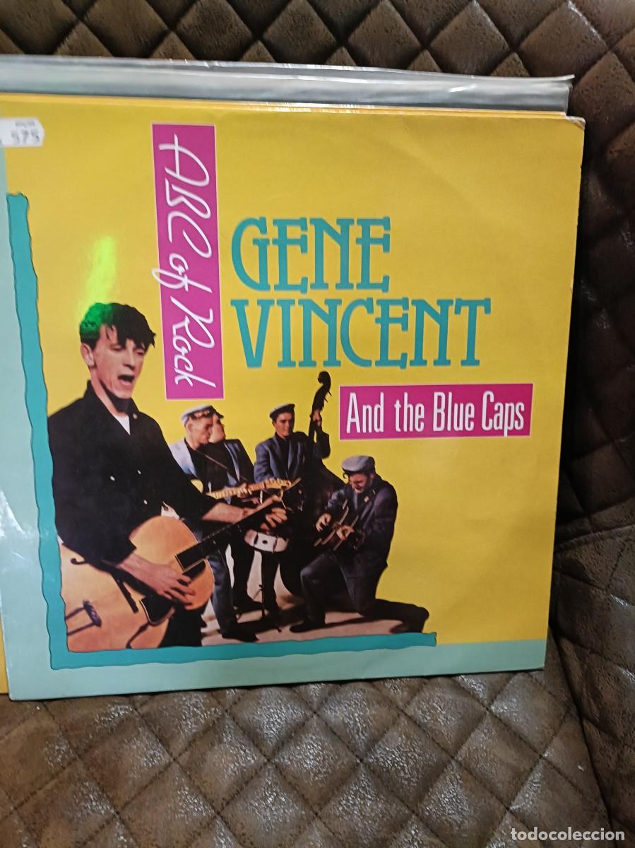 Discos de vinilo: GENE VINCENT AND THE BLUE CAPS -LP - ABC OF ROCK - LP VINILO