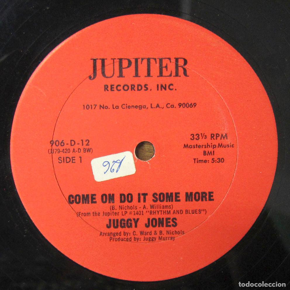 Discos de vinilo: JUGGY JONES - COME ON DO IT SOME MORE / DANCE GROOVE - 1977 -