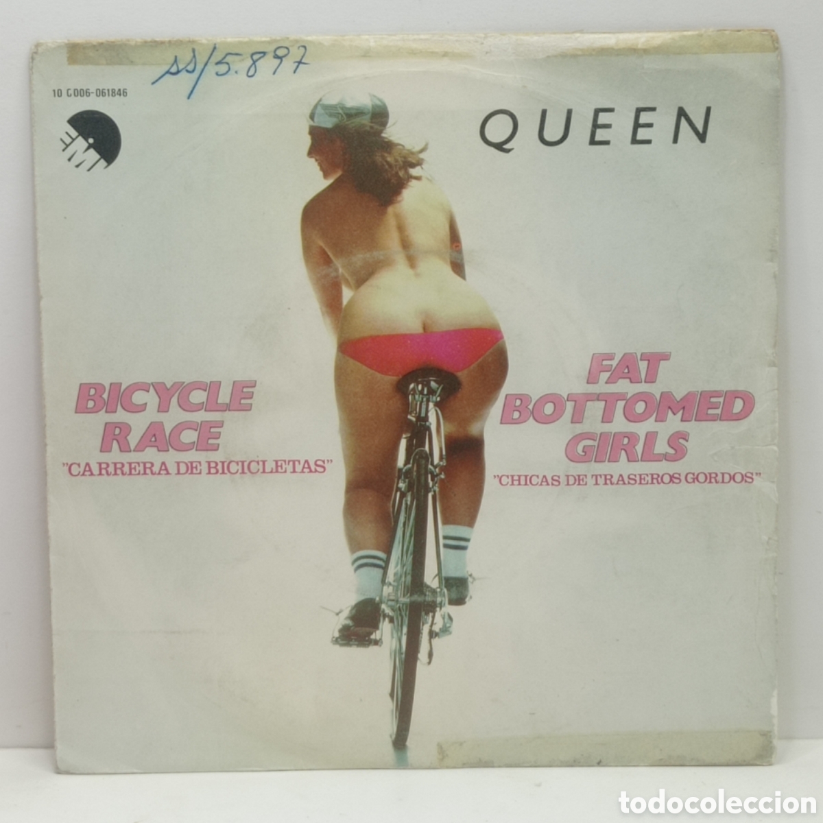 Discos de vinilo: QUEEN, BICYCLE RACE (EMI 1978)