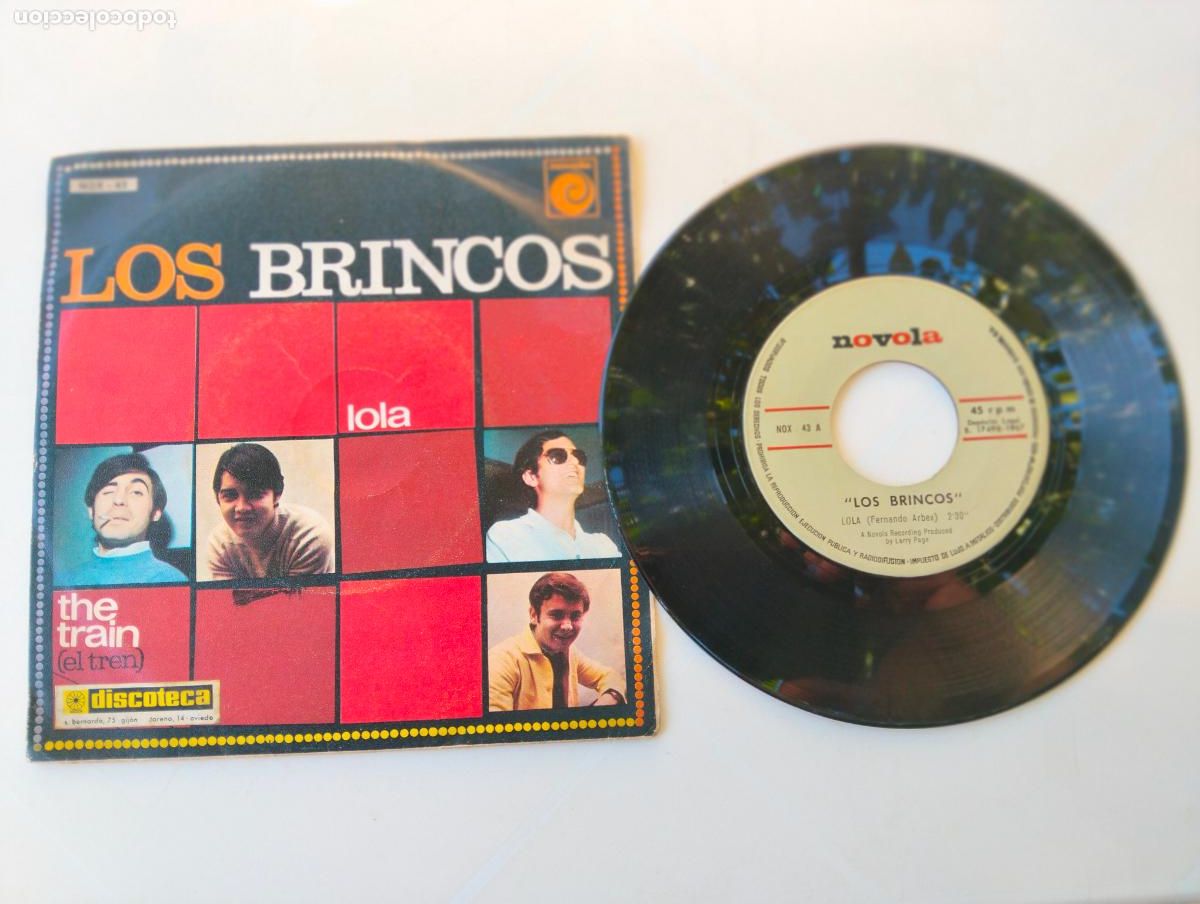Discos de vinilo: LOS BRINCOS, LOLA, EDITA NOVOLA, A&Ntilde;O 1967