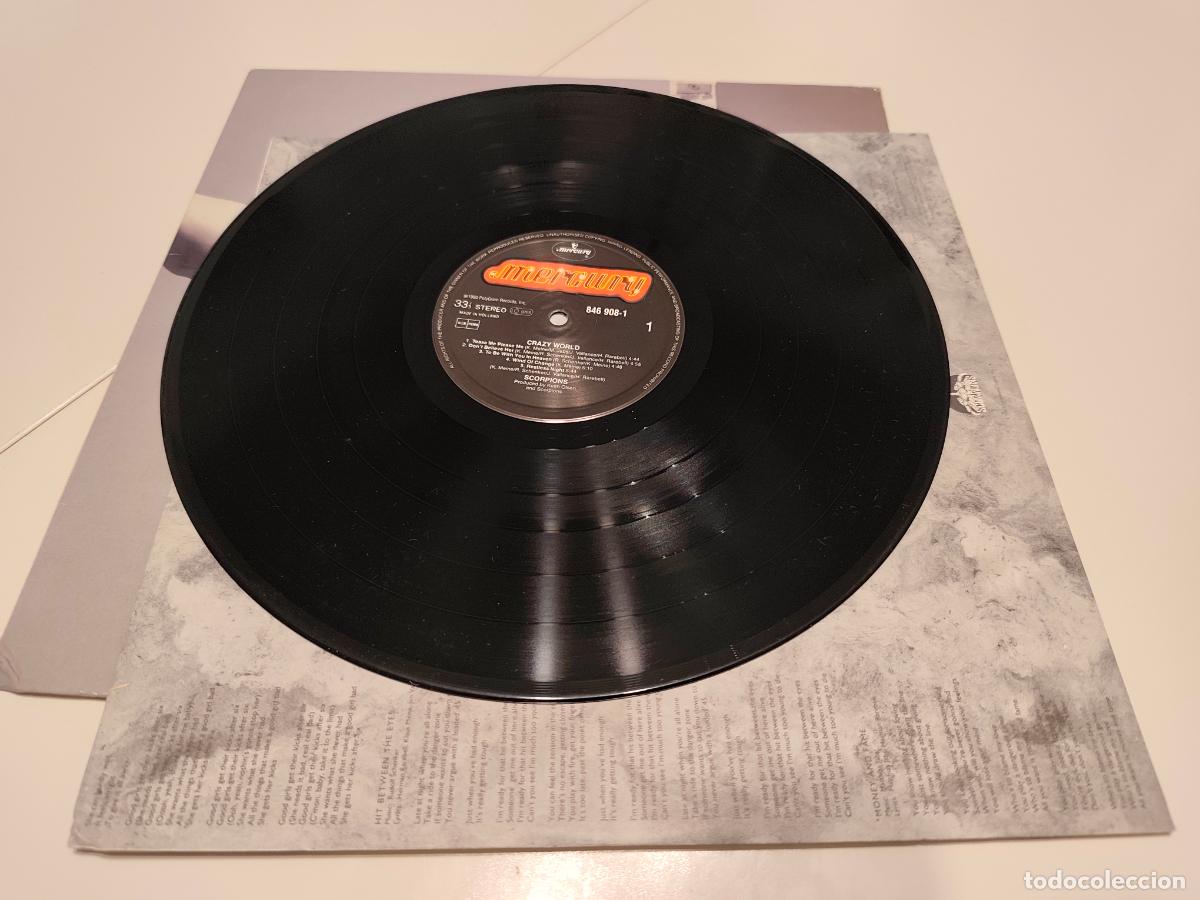 Discos de vinilo: Scorpions &ndash; Crazy World- (1980) LP disco vinilo - Foto 4