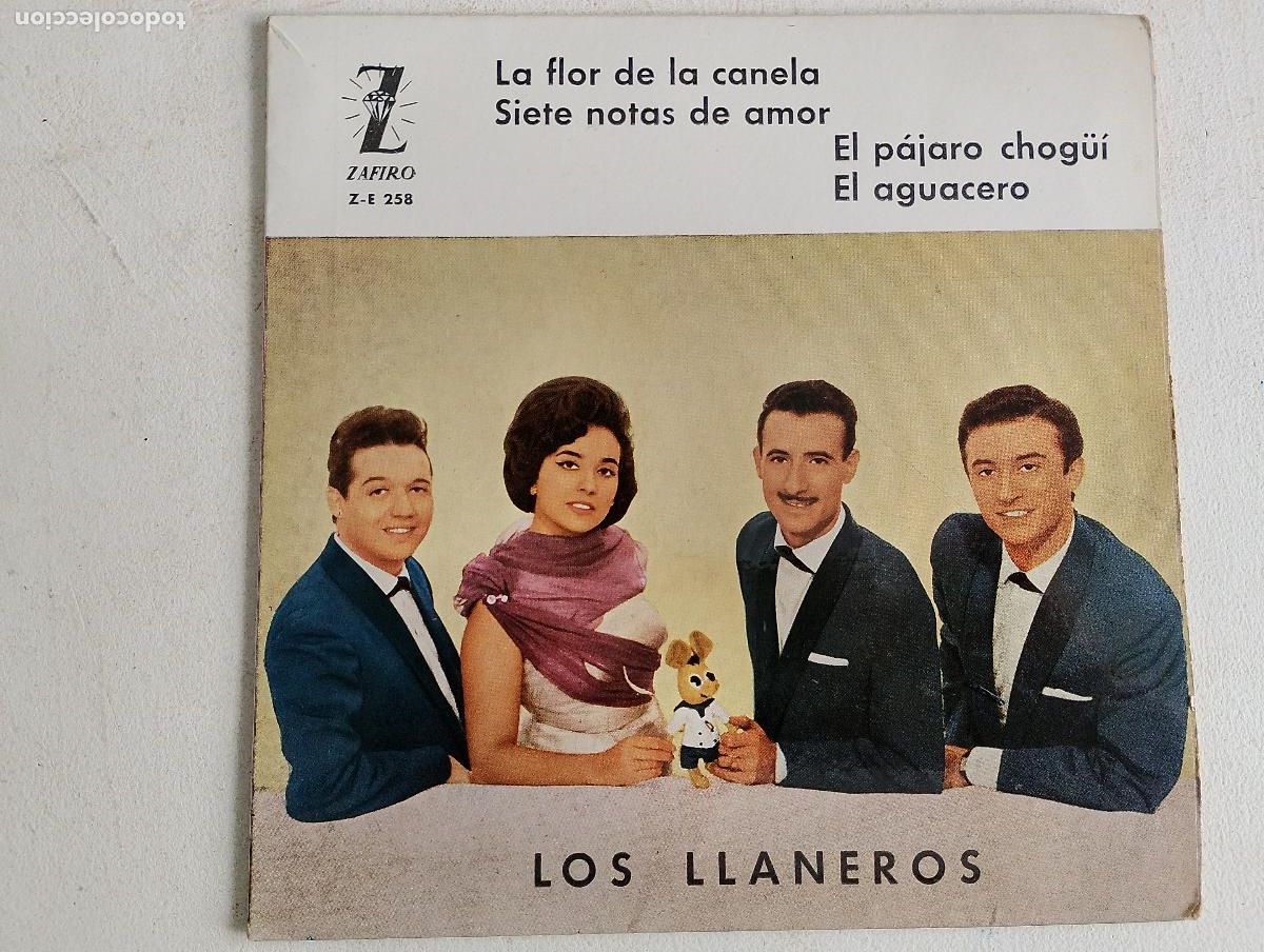 Discos de vinilo: Los Llaneros &ndash; La Flor De Canela,1961, - Foto 4