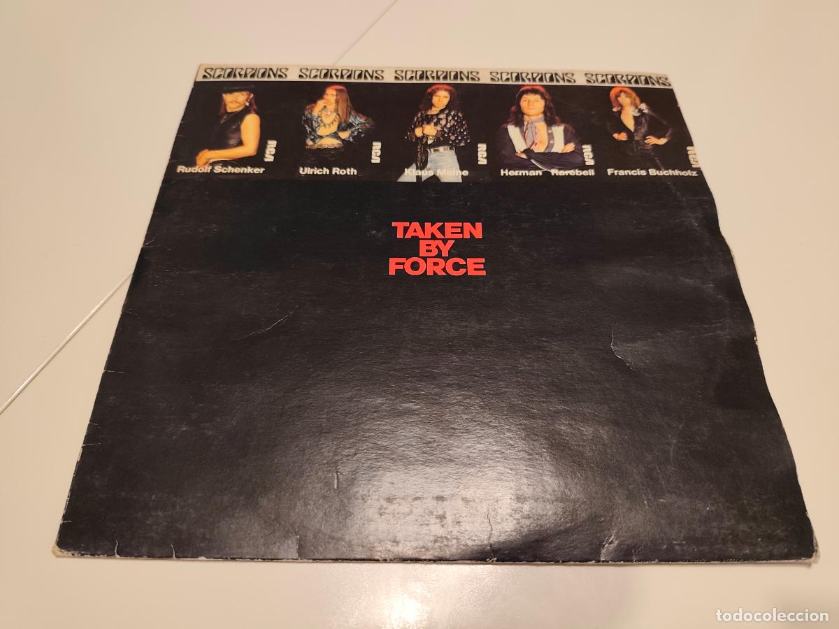 Discos de vinilo: Scorpions &ndash; Taken By Force- (1977) LP disco vinilo