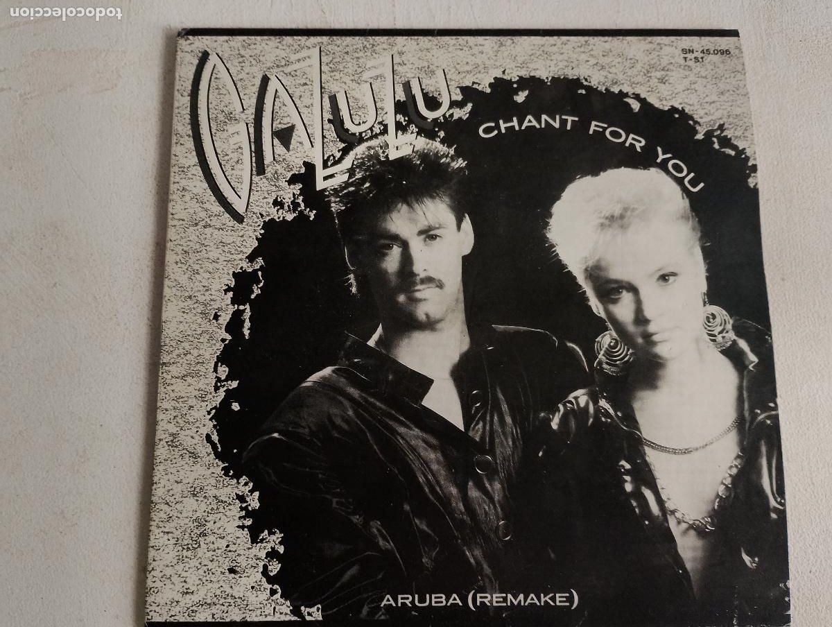 Discos de vinilo: Gazuzu &ndash; Chant For You / Aruba (Remake),1988, ed espa&ntilde;ola,Electronic Disco