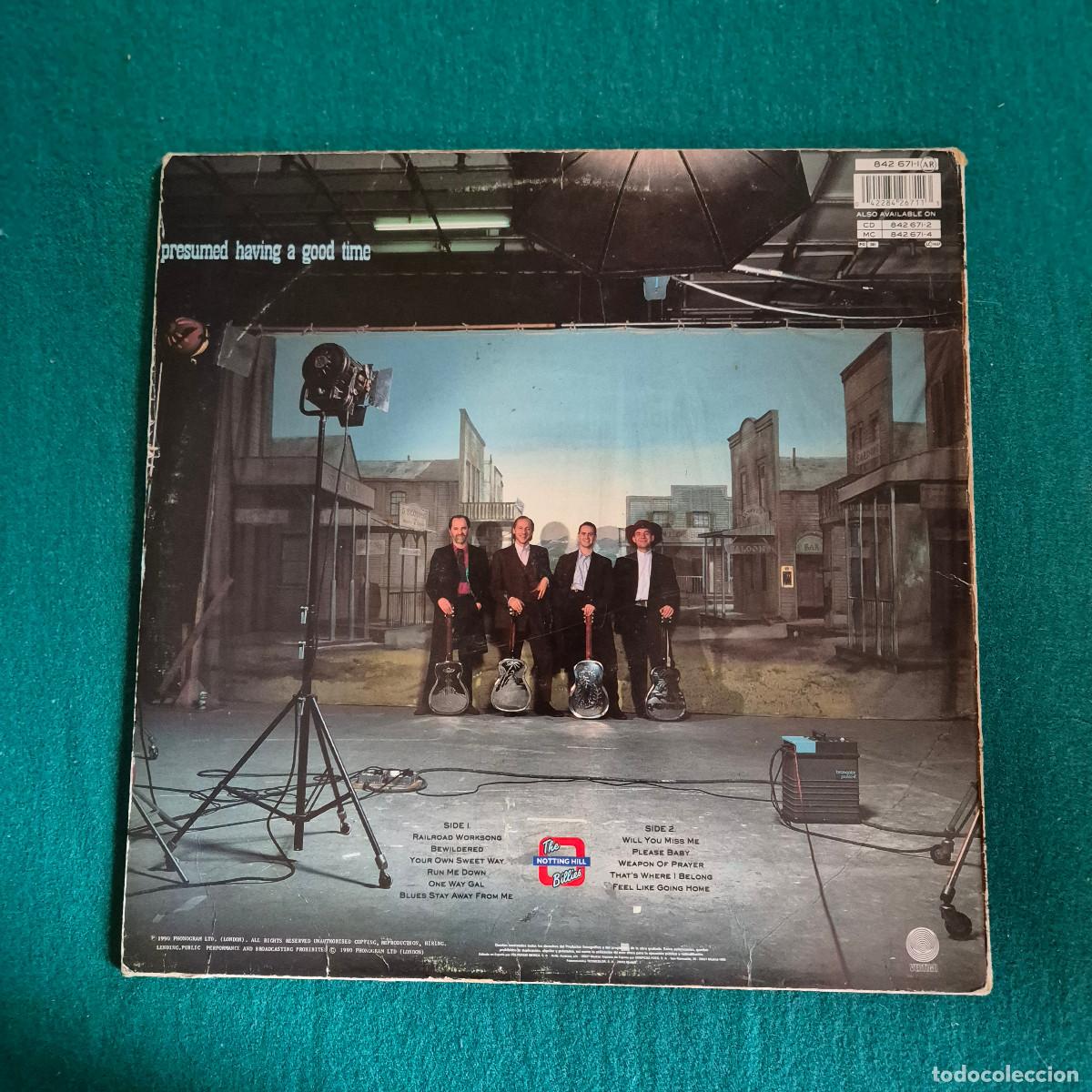Discos de vinilo: The Notting Hillbillies &ndash; Missing... Presumed Having A Good Time - Foto 2