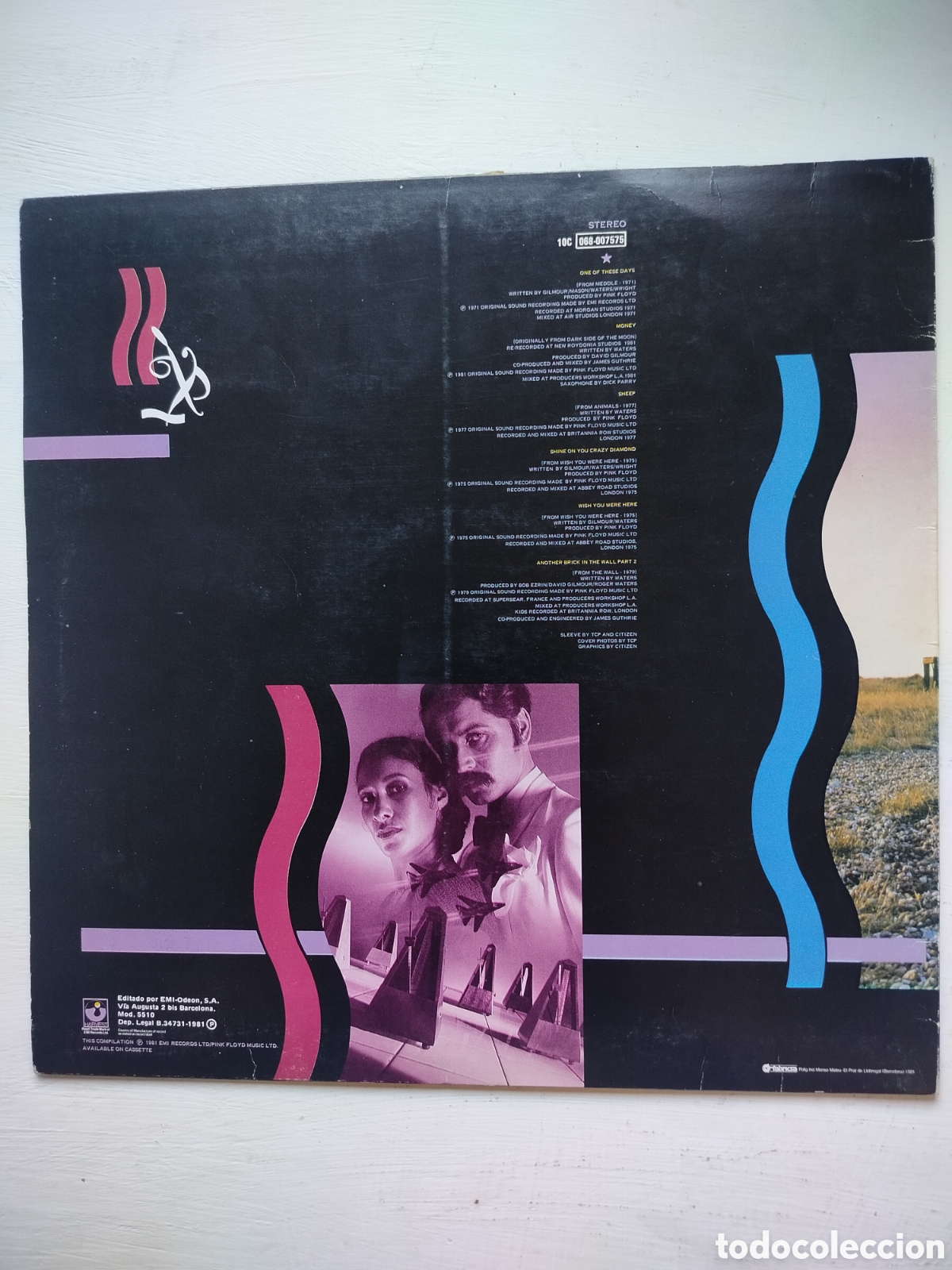 Discos de vinilo: Pink Floyd LP 1981.. - Foto 2