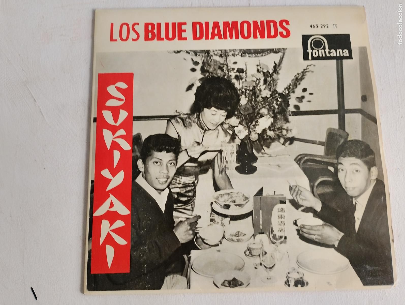 Discos de vinilo: Los Blue Diamonds &ndash; Sukiyaki, 1963 ed espa&ntilde;ola