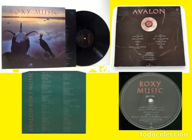 Discos de vinilo: ROXY MUSIC - AVALON 1982 !! Bryan Ferry, COMPLETA 1&ordf; ORIG EDIT + ENCARTE !! TODO EXC !!!!!!