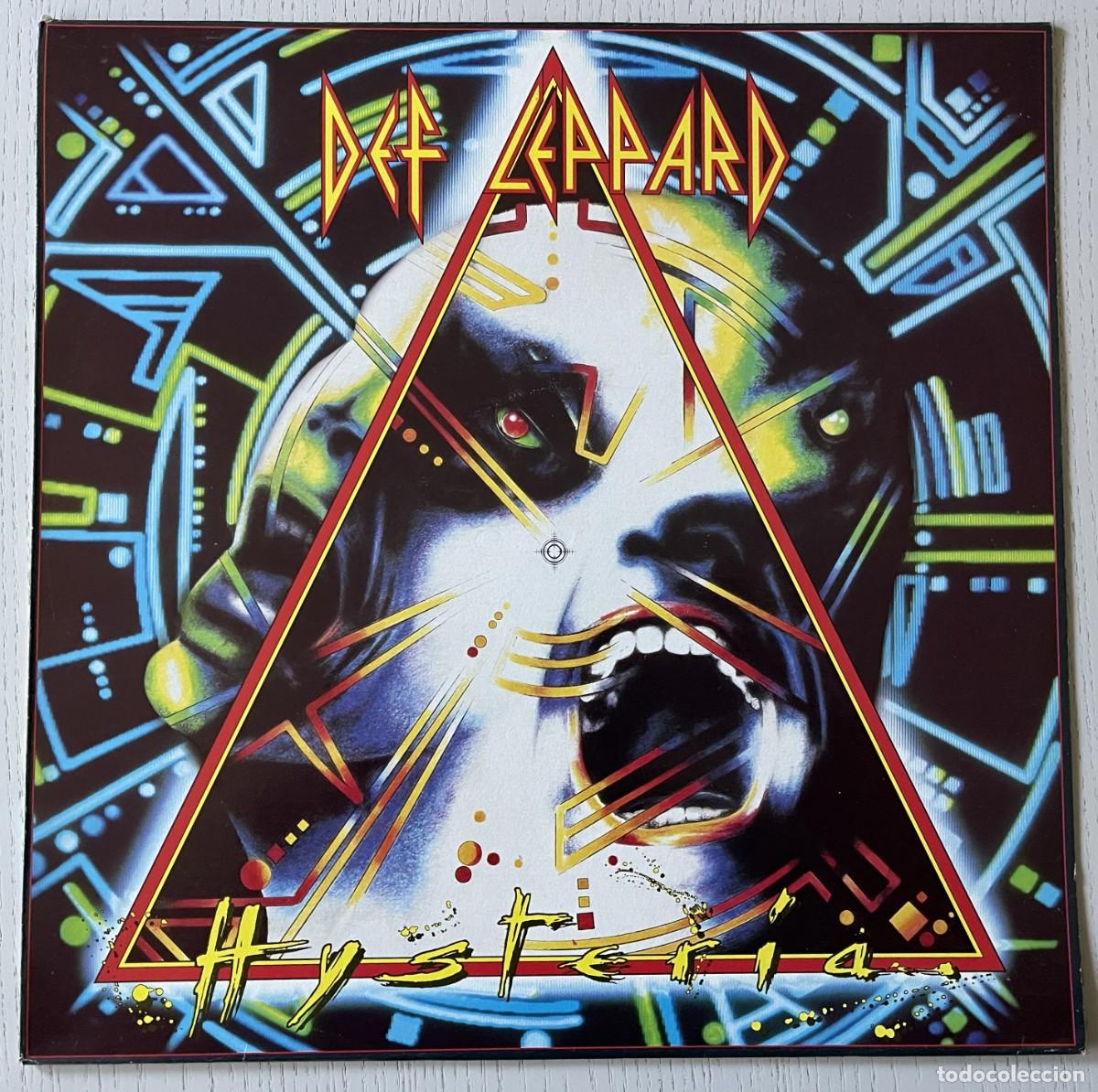 Discos de vinilo: DEF LEPPARD - HYSTERIA (VINILO LP 12&rdquo; POLYGRAM 1987 REF 830675-1 CON INSERTO ORIGINAL) PRIMERA EDICI