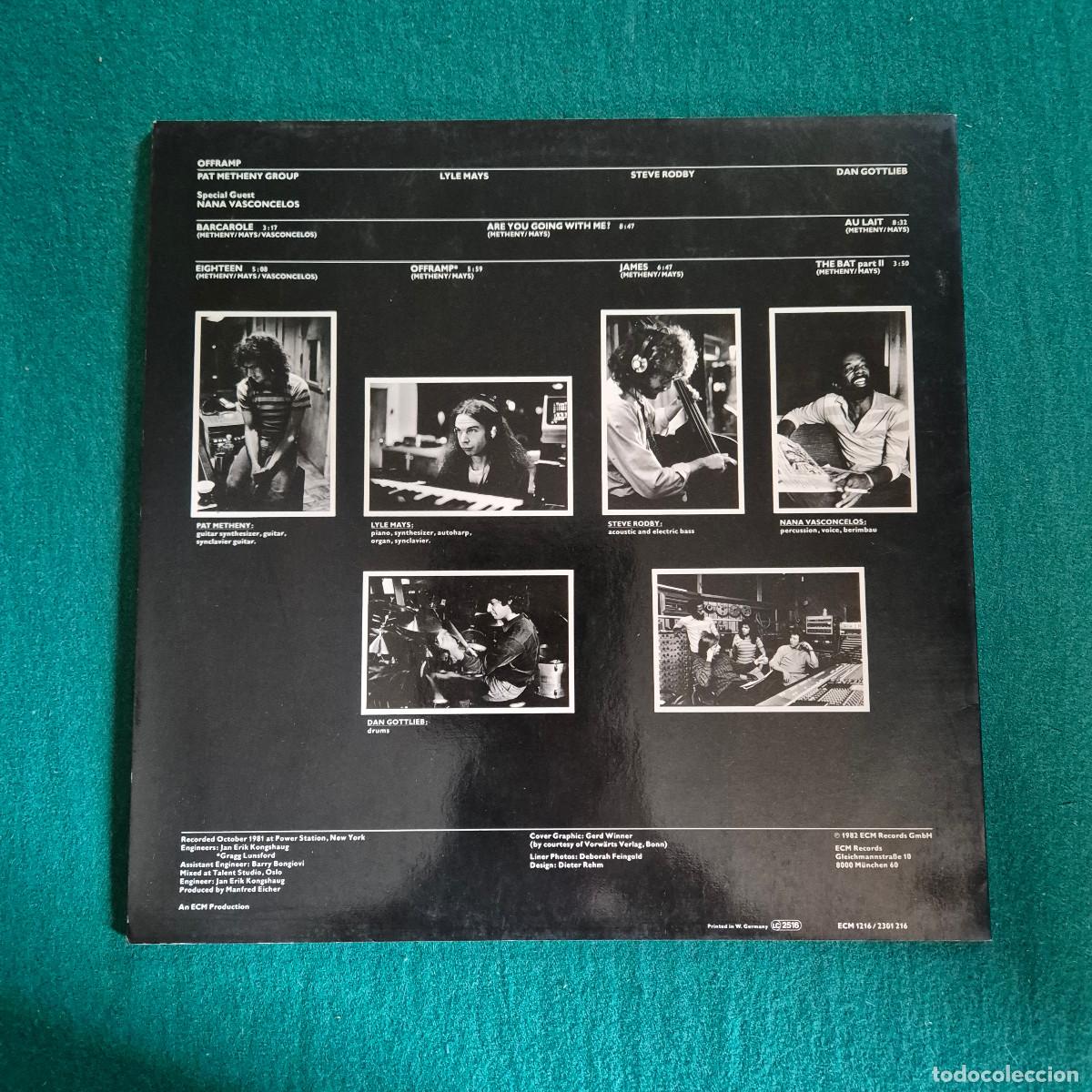 Discos de vinilo: Pat Metheny Group &ndash; Offramp - Foto 2