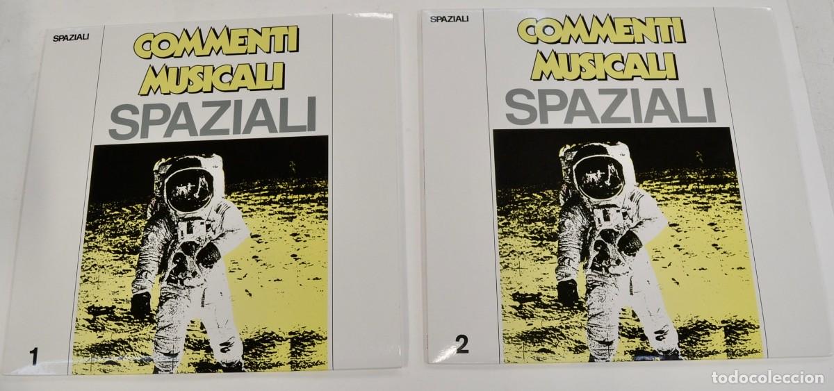 Discos de vinilo: Dos lp&acute;s. Commenti Musicali &rdquo;Spaziali&rdquo; 1 y 2. Contempo Records. Italia, 2016. Muy buen estado