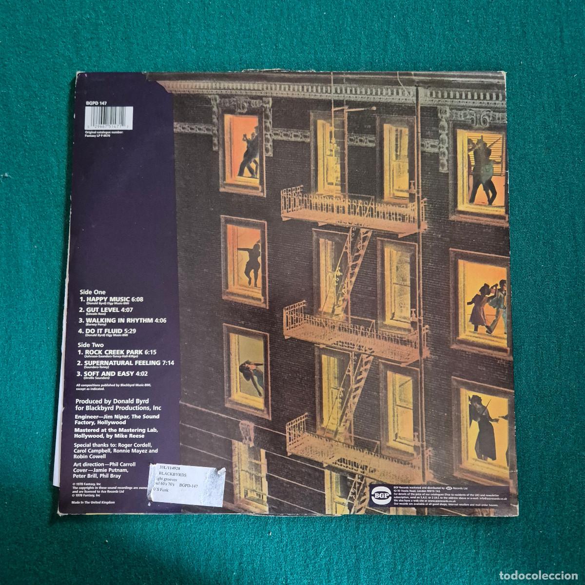 Discos de vinilo: The Blackbyrds &ndash; Night Grooves - Foto 2