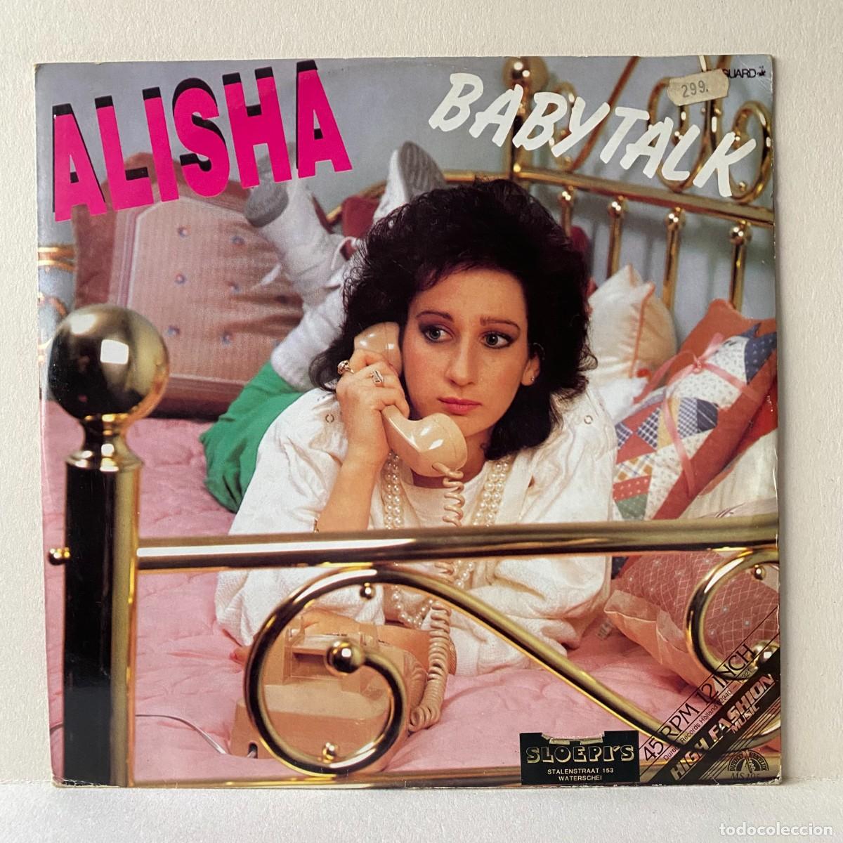 Discos de vinilo: Alisha - Baby Talk (12&rdquo;) - Foto 3