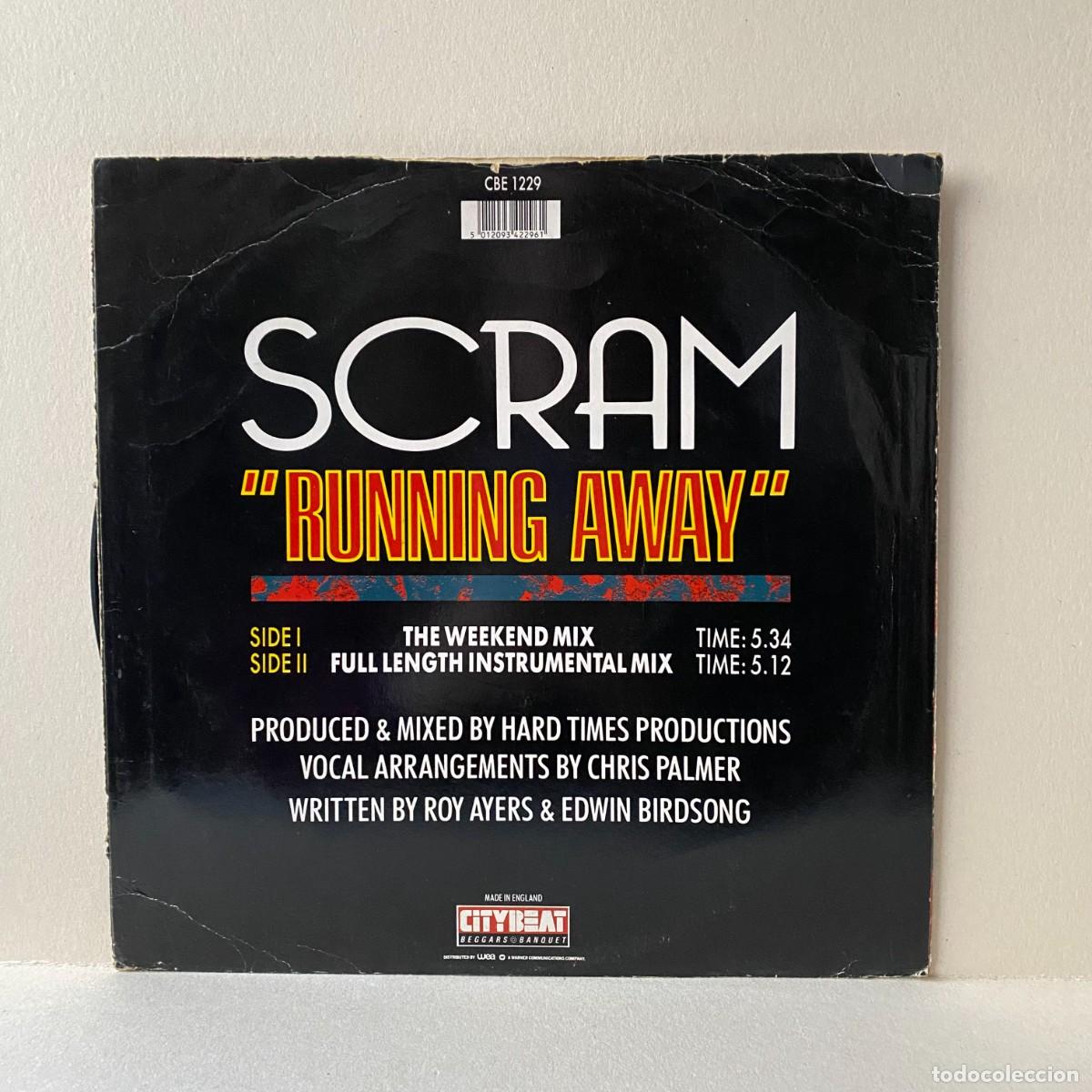 Discos de vinilo: Scram - Running Away (LP) - Foto 3