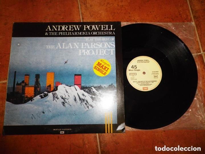 Discos de vinilo: ANDREW POWELL Lucifer The best of the ALAN PARSONS PROJECT MAXI SINGLE VINILO 1983 ESPA&Ntilde;A 3 TEMAS