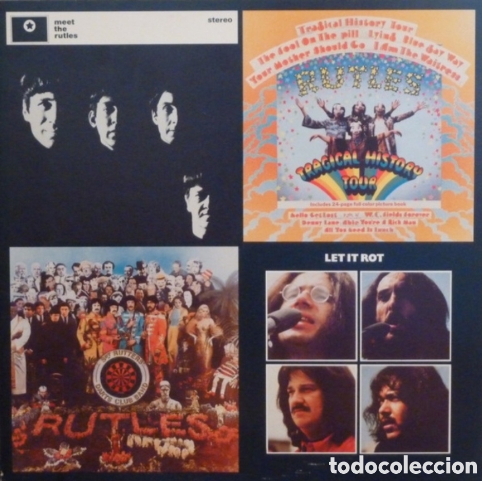 Discos de vinilo: LP THE RUTLES - Monty Python - Warner Bros 1978 - HS 3151 - Edicion USA - BOOKLET (VG/EX)