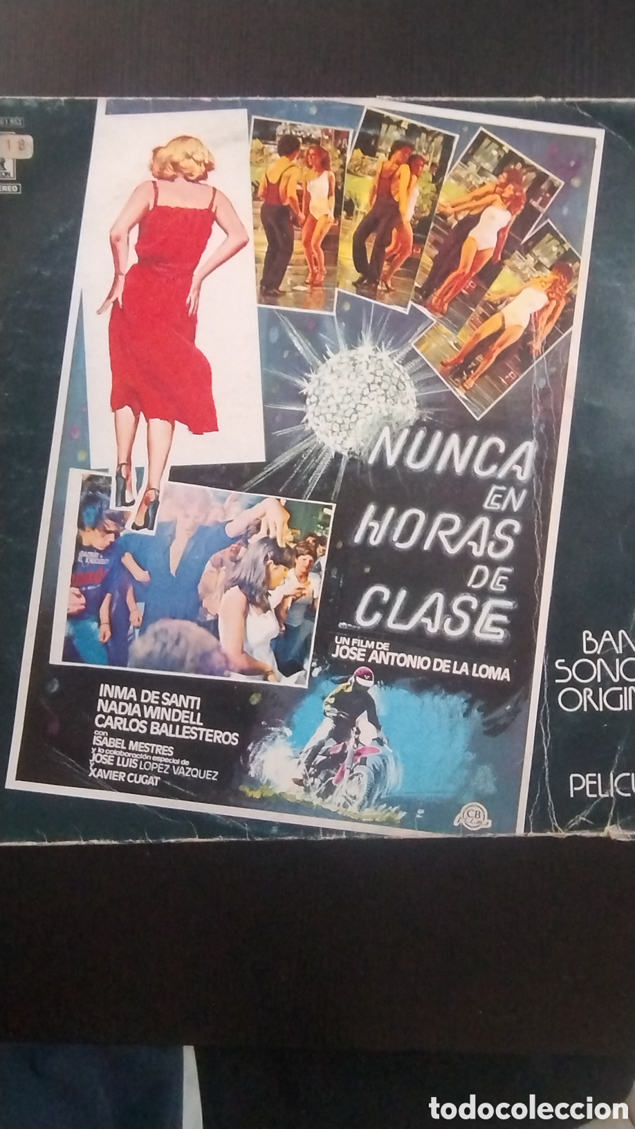 Discos de vinilo: New Trolls LP banda sonora original de la pel&iacute;cula nunca en horas de clase