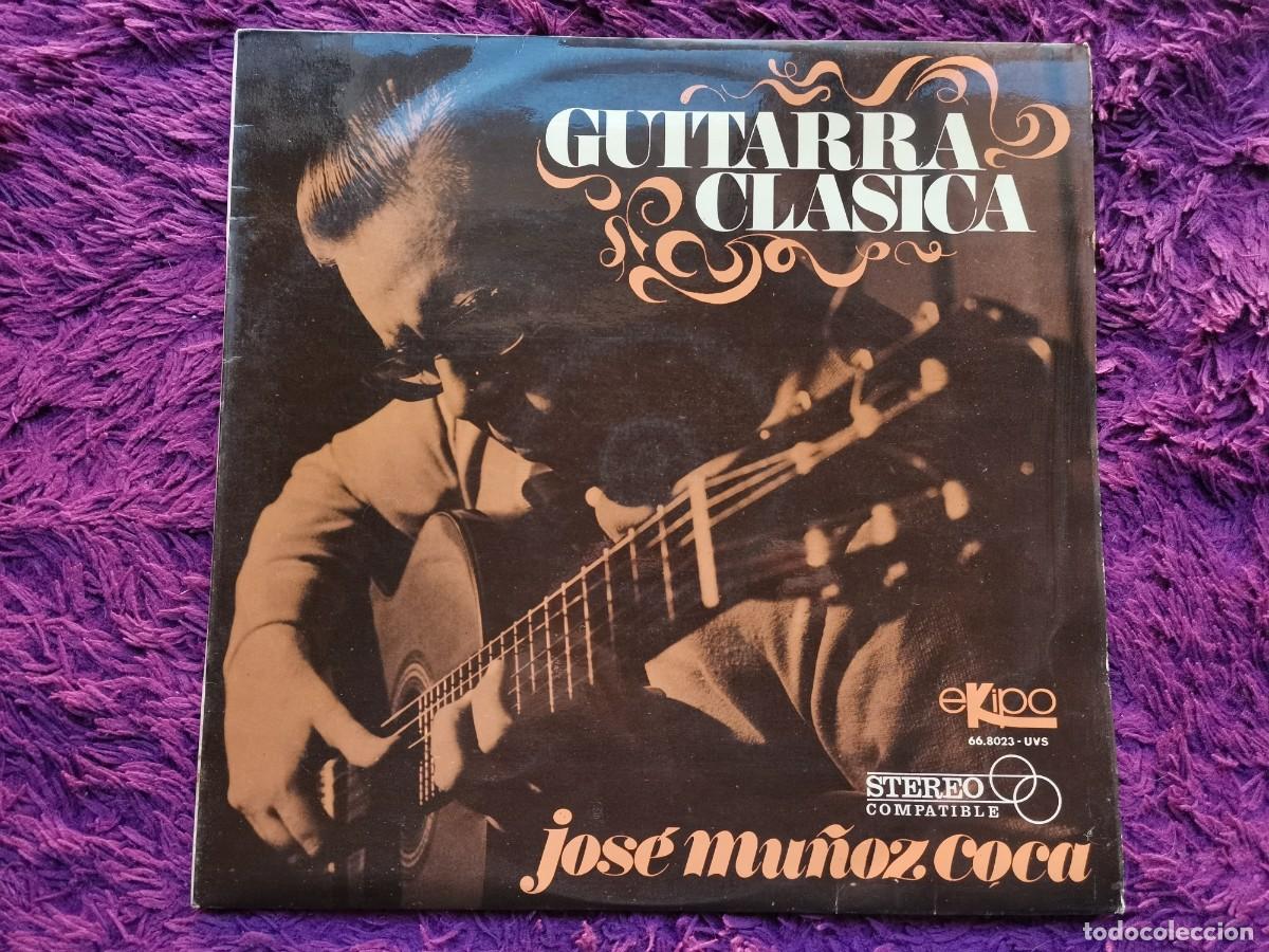 Discos de vinilo: Jos&eacute; Mu&ntilde;oz Coca &ndash; Guitarra Clasica Vinilo LP 1968 Spain 66.8023 - UVS