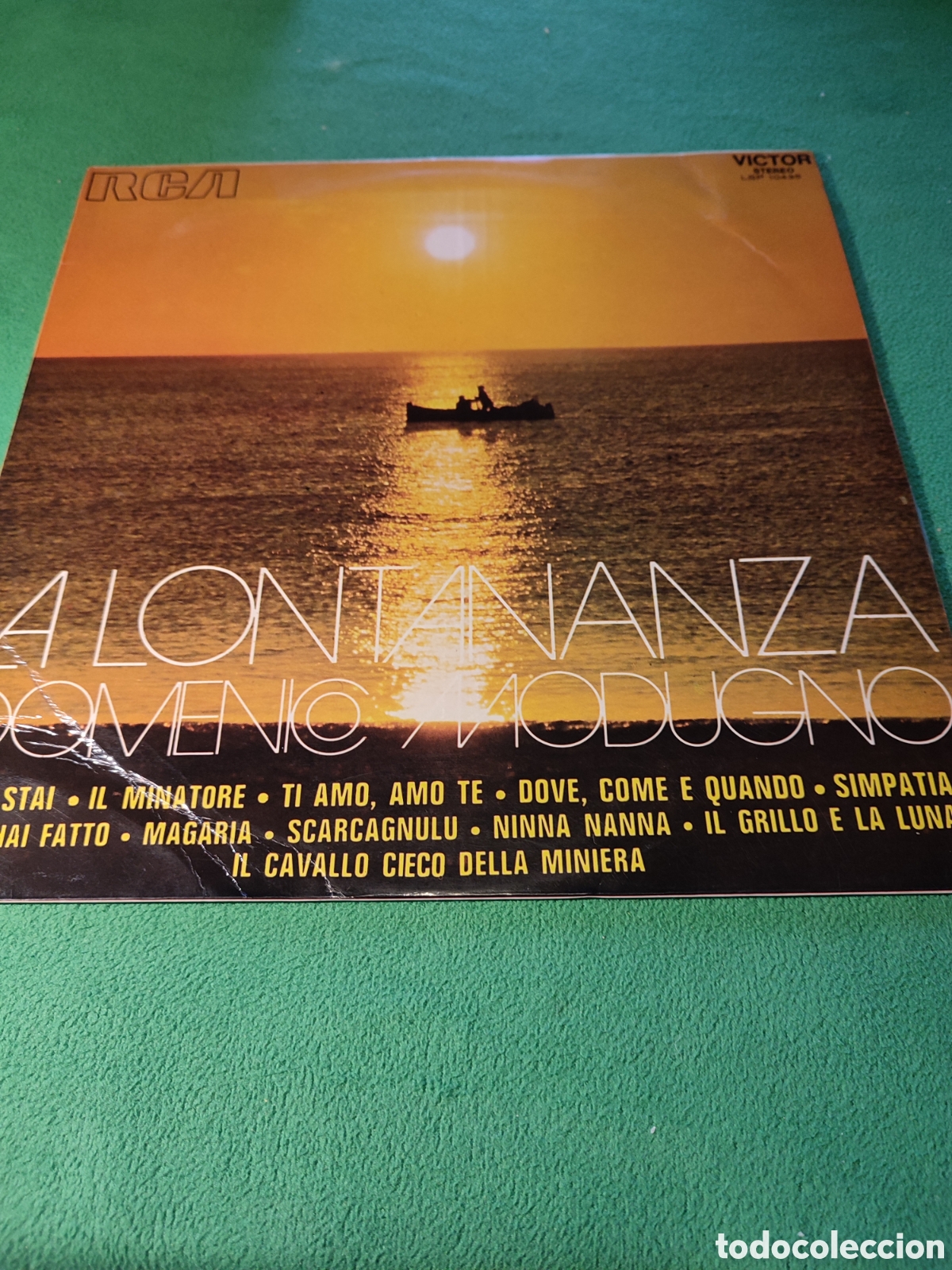 Discos de vinilo: Domenico Modugno - La lontananza Promocional
