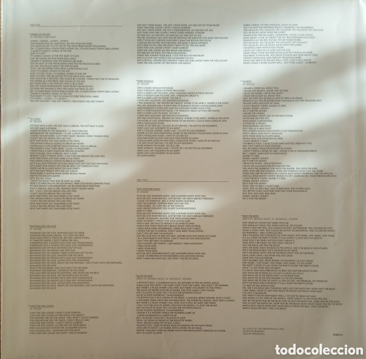 Discos de vinilo: Disco de vinilo Mick Jagger - Foto 3