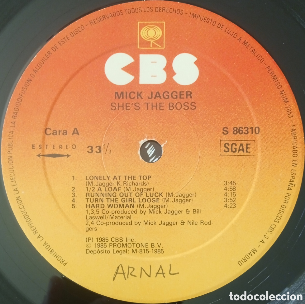 Discos de vinilo: Disco de vinilo Mick Jagger - Foto 5