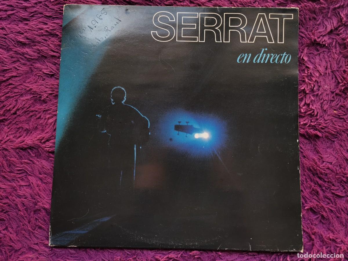 Discos de vinilo: Serrat &ndash; En Directo 2 x Vinilo LP 1984 Spain Gatefold XS-302.283