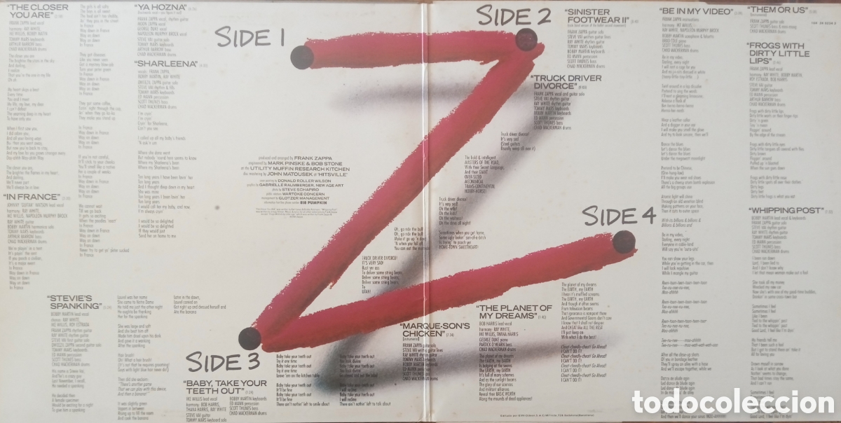 Discos de vinilo: Disco de vinilo Frank Zappa - Foto 3