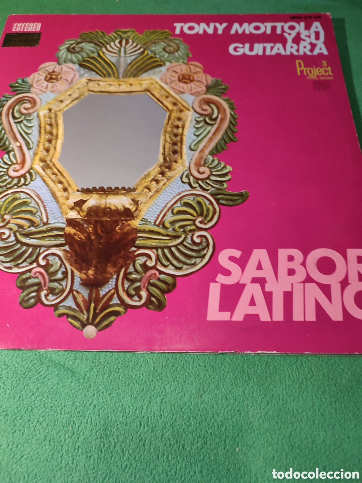 Discos de vinilo: Tony Mottola y su guitarra - Sabor latino