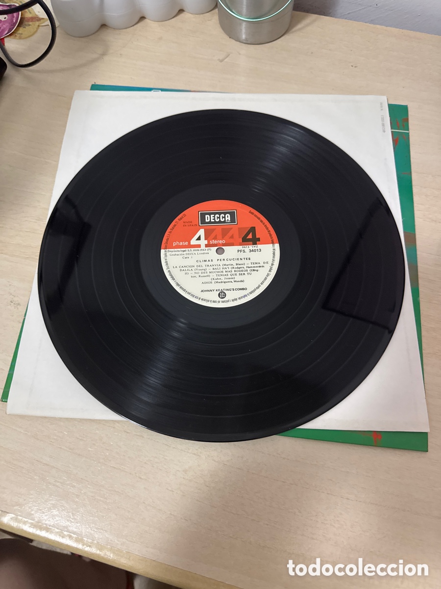 Discos de vinilo: DISCO VINILO CLIMA DE PERCUSION COMBO DE JOHNNY KEATING 1963 - Foto 2