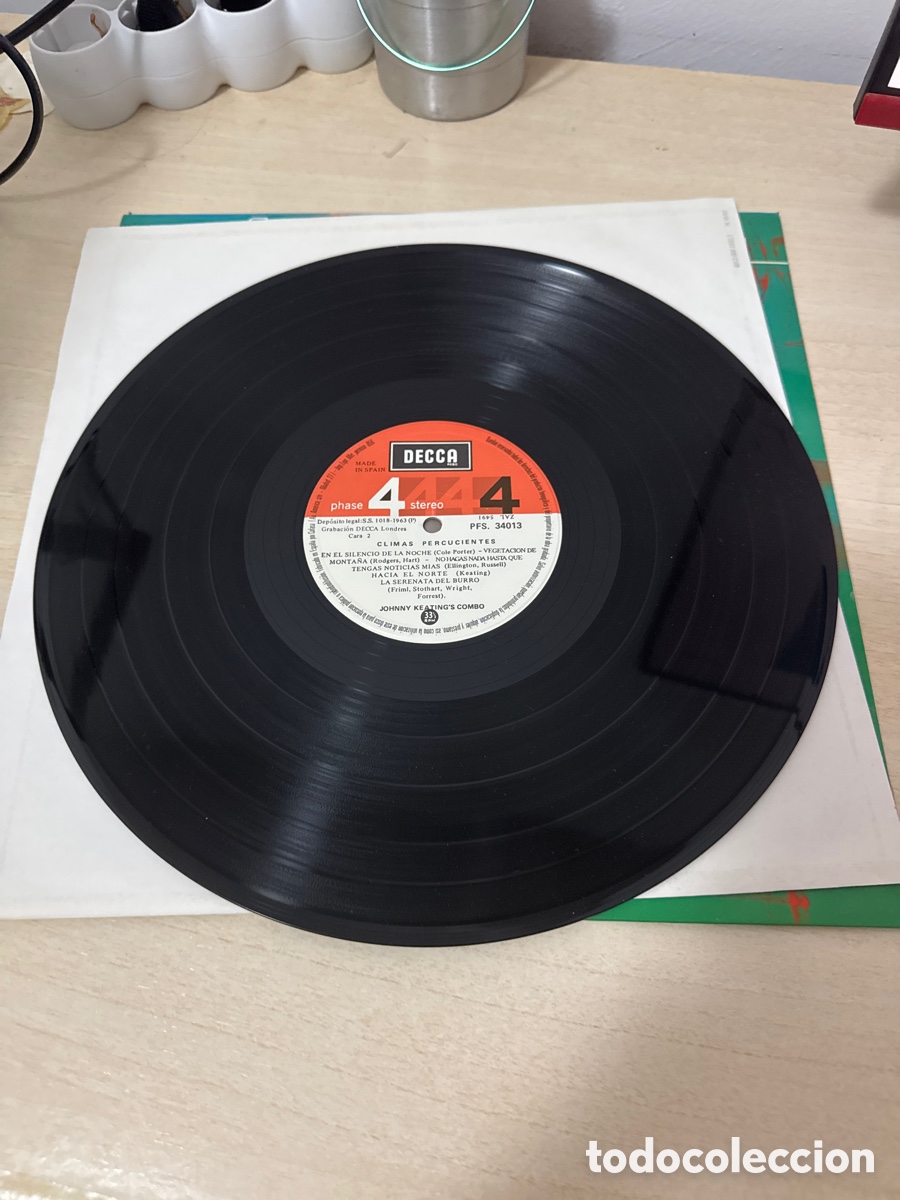 Discos de vinilo: DISCO VINILO CLIMA DE PERCUSION COMBO DE JOHNNY KEATING 1963 - Foto 3
