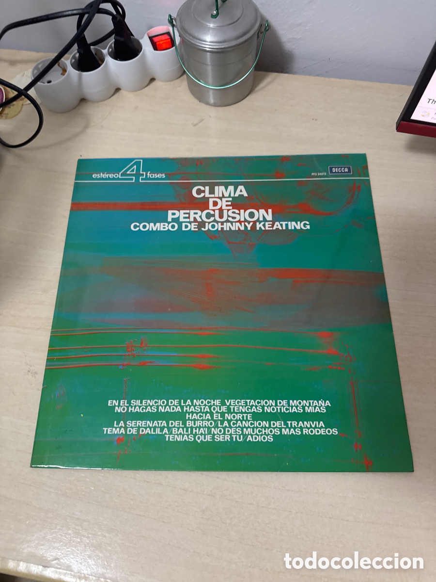 Vinyl records: DISCO VINILO CLIMA DE PERCUSION COMBO DE JOHNNY KEATING 1963