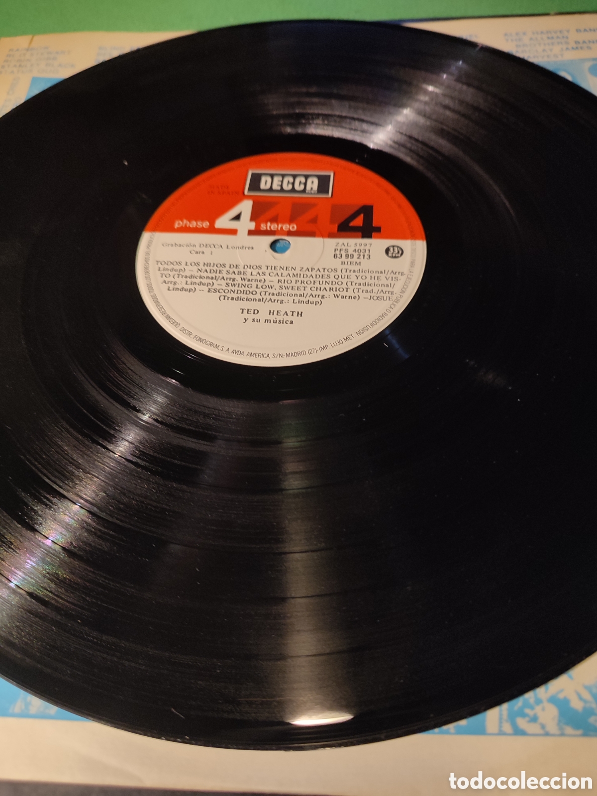 Discos de vinilo: Ted Heat - Espirituales a gran banda 1981 - Foto 3