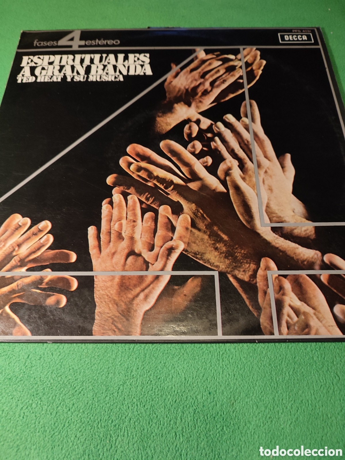Vinyl records: Ted Heat - Espirituales a gran banda 1981