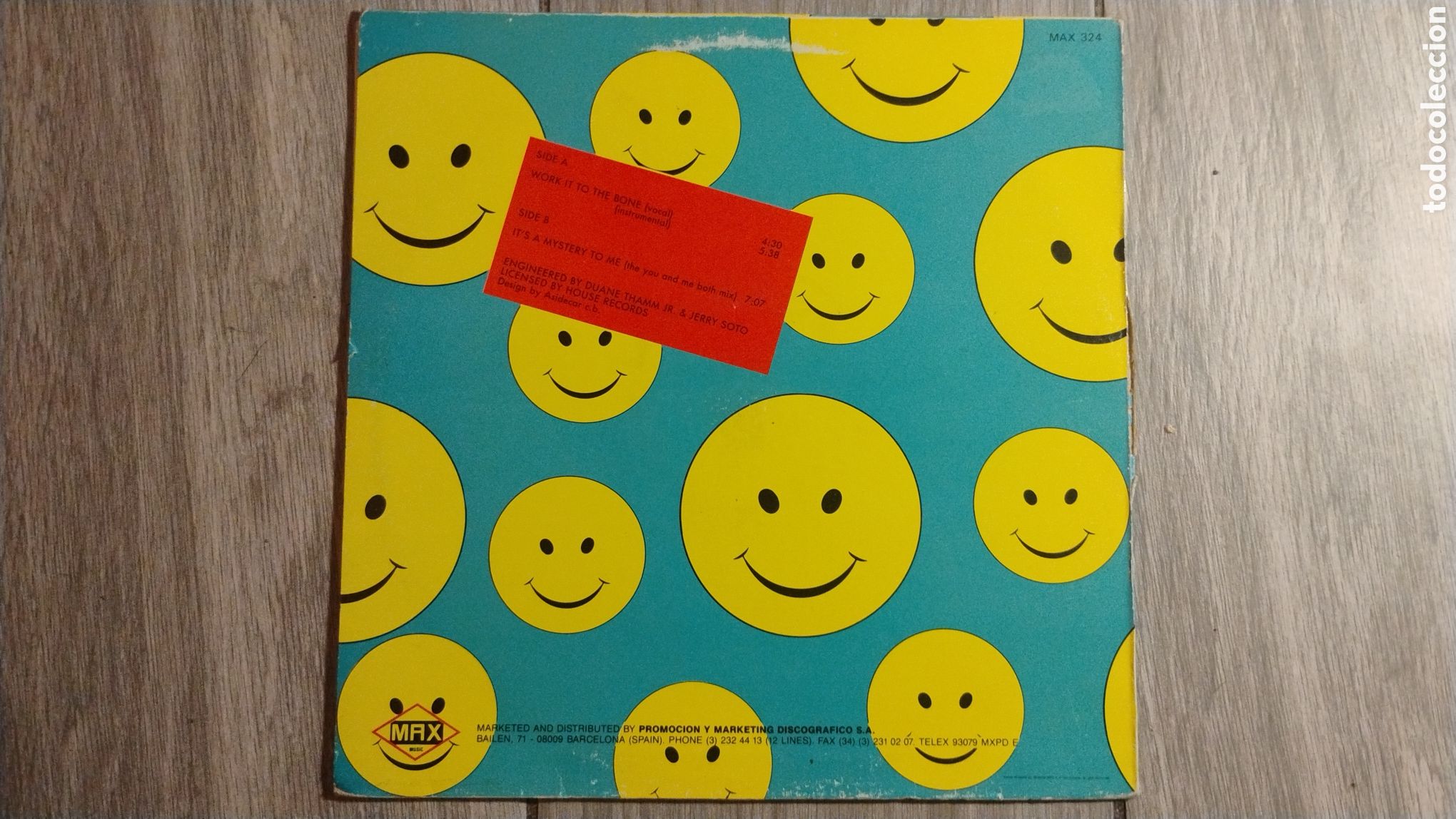 Discos de vinilo: LNR-WORK IT TI THE BONE-MAXI-MAX MUSIC/SPAIN-IB - Foto 7