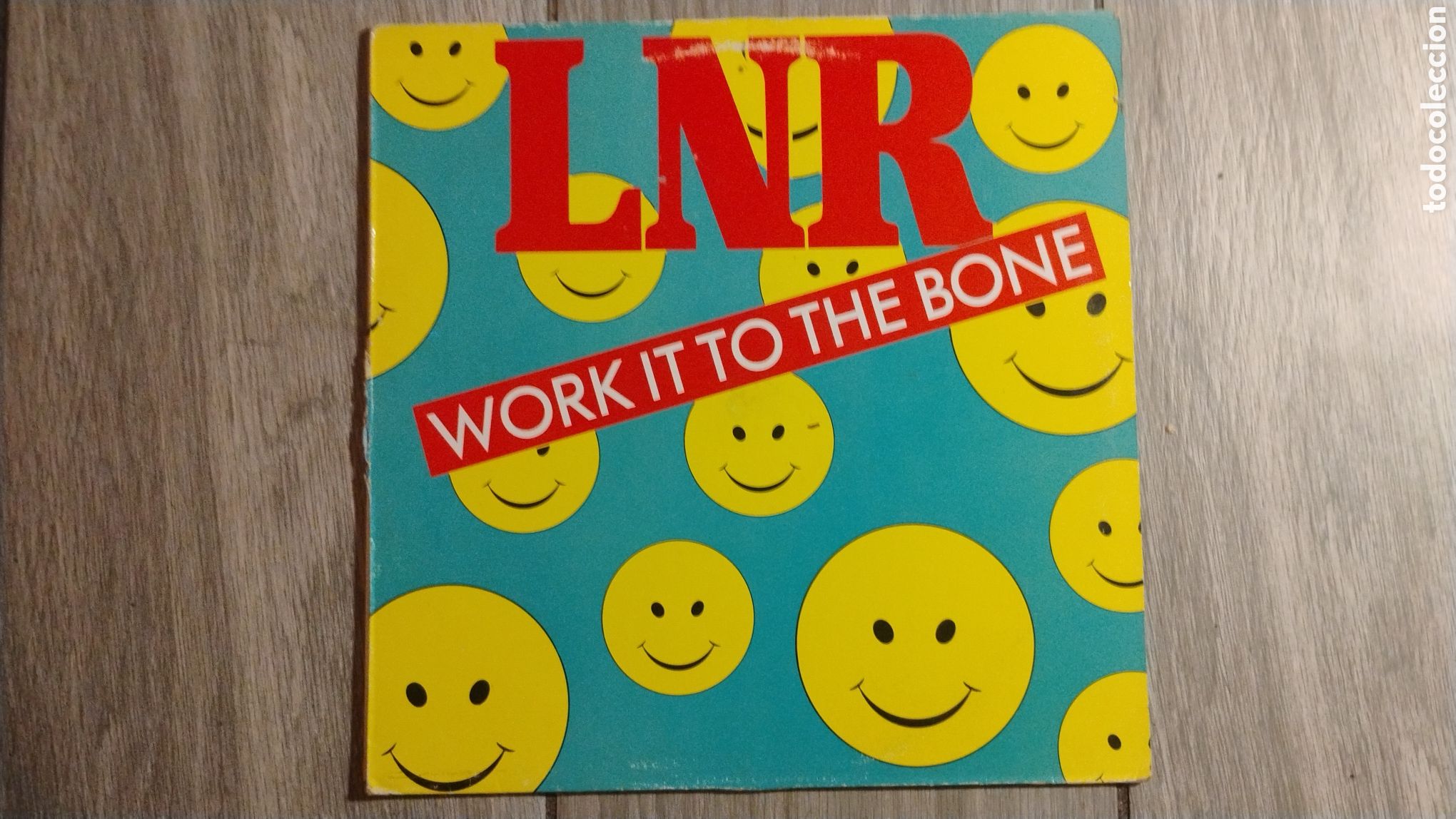 Discos de vinilo: LNR-WORK IT TI THE BONE-MAXI-MAX MUSIC/SPAIN-IB