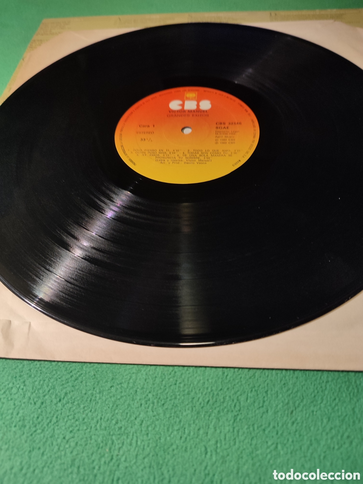 Discos de vinilo: V&iacute;ctor Manuel - Grandes exitos edici&oacute;n 1982 - Foto 3