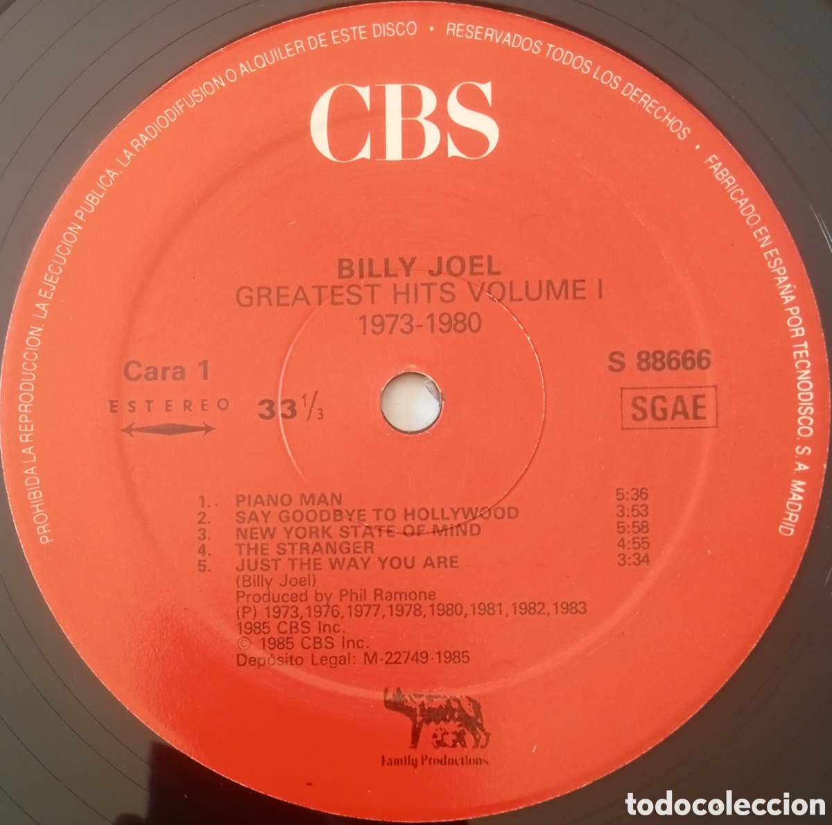 Discos de vinilo: Disco de vinilo Billy Joel - Foto 4