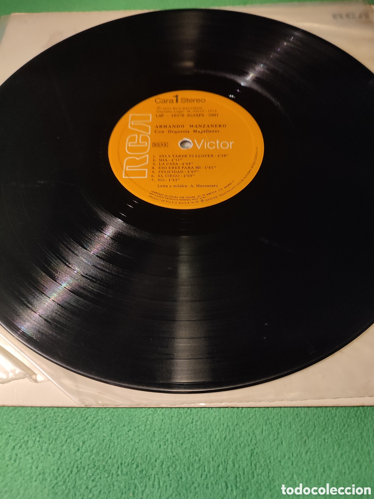 Discos de vinilo: Armando Manzanero - Y sus canciones - Foto 3