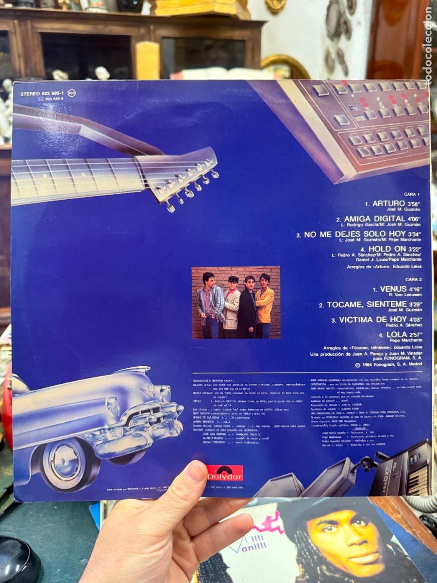 Discos de vinilo: LP CADILLAC - FUNKYLLAC - Foto 2