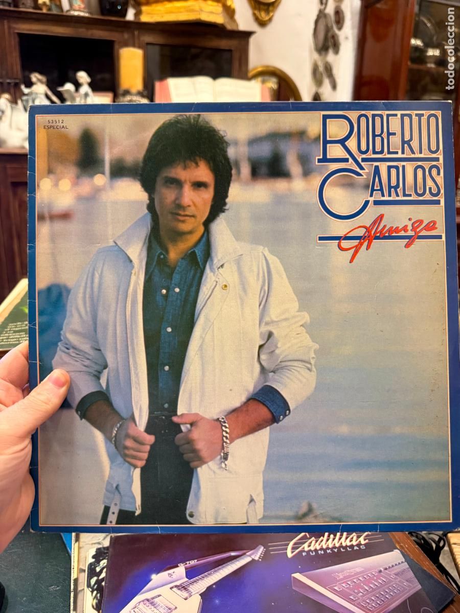 Discos de vinilo: LP ROBERTO CARLOS - AMIGA - Foto 1